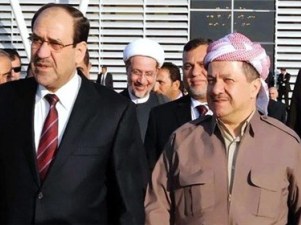 مالکی و بارزانی در بغداد دیدار کردند