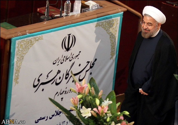 گزارش تصویری/ حضور رییس جمهور در اجلاسیه مجلس خبرگان رهبری