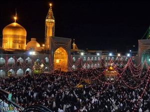پیش‌بینی تشرف ۱.۵ میلیون زائر و مجاور به حرم رضوی در روز عید غدیر