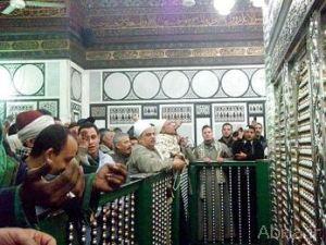 شیعیان مصر در مقام امام حسین(ع) عزاداری می‌کنند