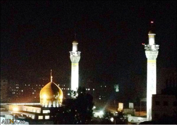 حرم حضرت زینب(س) پس از دو سال نورانی شد + تصاویر