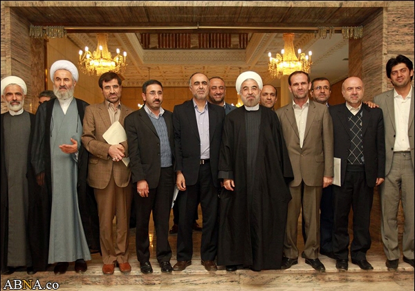 گزارش تصویری/ دیدار مجمع نمایندگان استان مازندران با دکتر روحانی