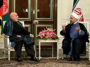 در حاشیه سفر حامد کرزی به تهران