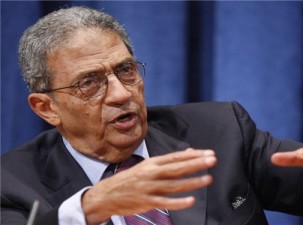 دفاع عمرو موسی از پيش نويس قانون اساسی جديد مصر
