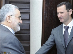 دیدار هیات پارلمانی کشورمان با بشار اسد