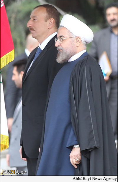 دیدار رییس جمهور آذربایجان با دکتر روحانی