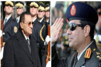 دیکتاتور مخلوع مصر: السیسی بهترین فرد برای ریاست جمهوری است