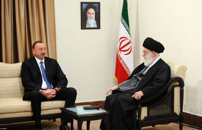 دیدار رئیس جمهوری آذربایجان با رهبر معظم انقلاب اسلامی 