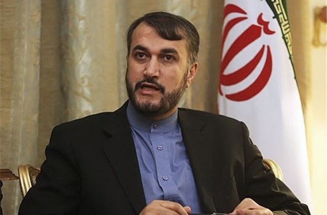 دیدار کاروان بین‌المللی زائران صلح سوریه با امیرعبداللهیان