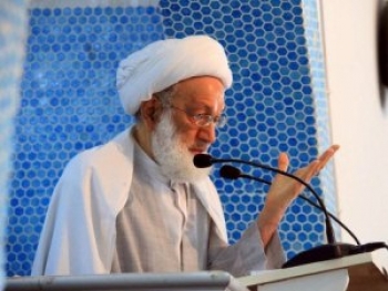 آيت‌الله عيسی قاسم: رژیم آل‌خلیفه بجای عقل از سلاح استفاده می‌کند