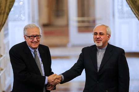 تقدیر ظریف از تلاش‌های اخضر ابراهیمی در مسیر حل بحران سوریه