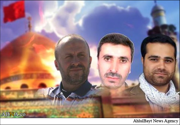 تجلیل از شهدای المنار در سوريه  