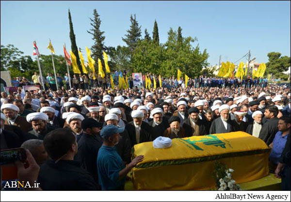 تشییع پیکر علامه شیخ مصطفی قصیر + تصاویر