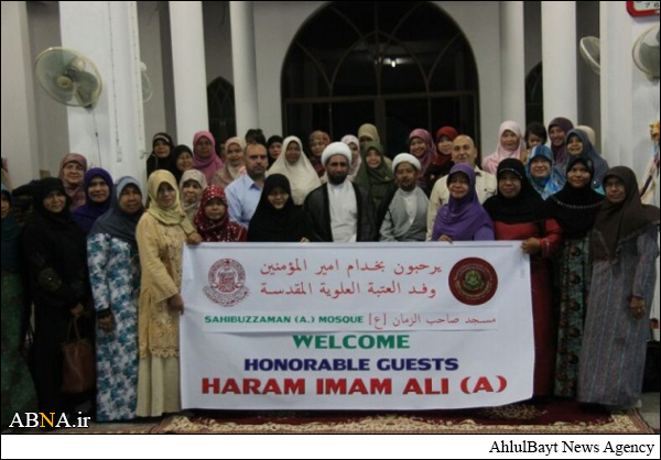 جشن عید مبعث در محله شیعه نشین تایلند + تصاویر