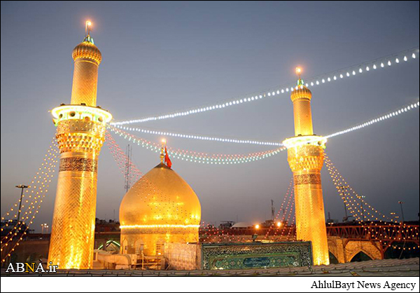 کربلای معلی نورباران ولادت دردانه امام حسین(ع) + تصاویر