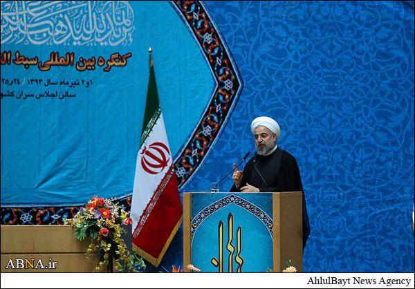 رییس جمهور:  امروز بیش از هر زمان دیگر نیازمند اهتزاز پرچم صلح حسنی هستیم