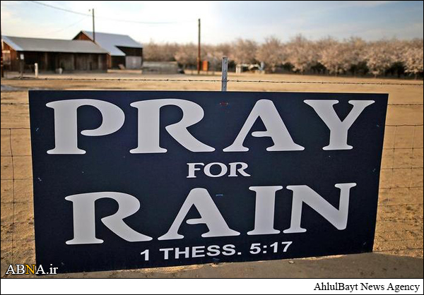 درخواست برای دعا و نماز باران در آمریکا + عکس