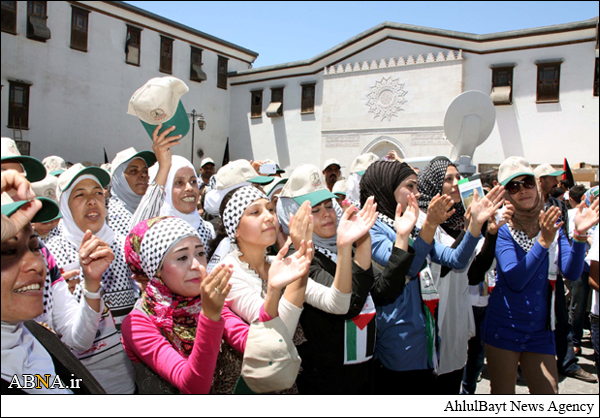 گرامیداشت روز جهانی قدس در دمشق + تصاویر