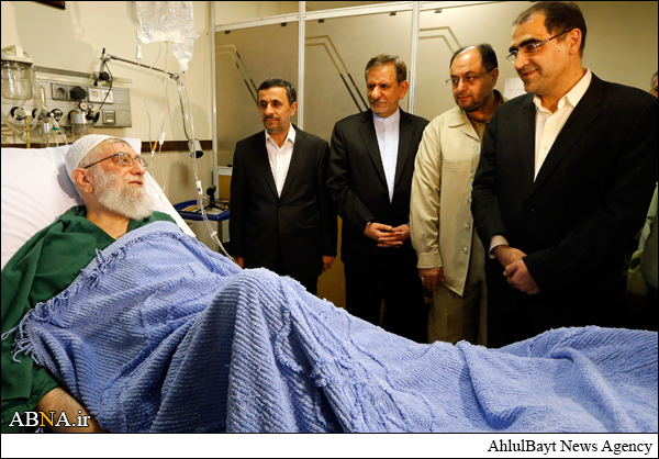 عکس خبری/ عیادت سران قوا و مقامات کشوری و لشکری از رهبر معظم انقلاب اسلامی