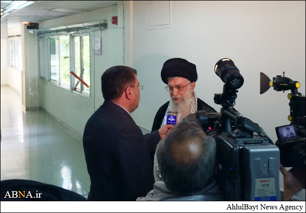 فیلم/ مصاحبه رهبر معظم انقلاب قبل از ترخیص از بیمارستان