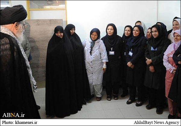 فیلم/ تشکر رهبر معظم انقلاب از کادر بیمارستان و توصیه جالب به آنها