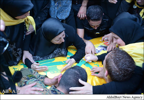 تشییع باشکوه یکی دیگر از رزمندگان نوجوان حزب‌الله + تصاویر