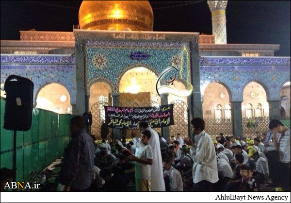عزاداری شهادت امام باقر(ع) در حرم حضرت زینب(س) + عکس