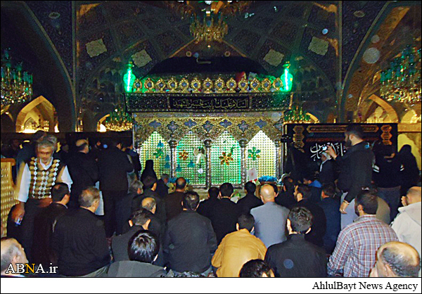 مراسم عزاداری اهل بیت(ع) در حرم حضرت رقیه(س) برگزار شد