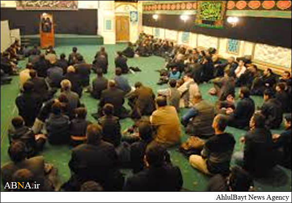 مراسم عزاداری حضرت سیدالشهداء(ع) در مرکز اسلامی منچستر
