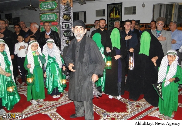 آئین عزاداری هفتم حضرت اباعبدالله الحسین (ع) در ترکمنستان برگزار شد