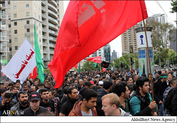 مراسم عزاداری در "آدلاید" استرالیا به مدت 13 شب