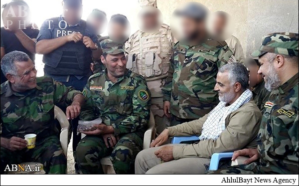 شبکه های اجتماعی: سردار سلیمانی "جرف الصخر" را آزاد کرد + تصاویر