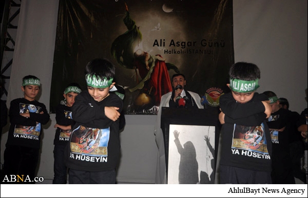 گزارش تصویری/ مراسم باشکوه شیرخوارگان حسینی(ع) در استانبول ـ 1