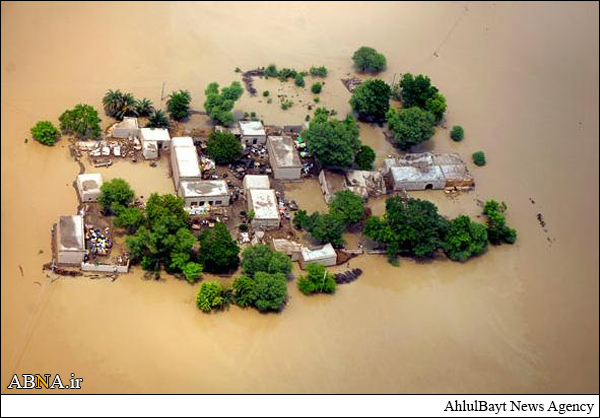 يک شهر ديگر پاکستان غرق شد