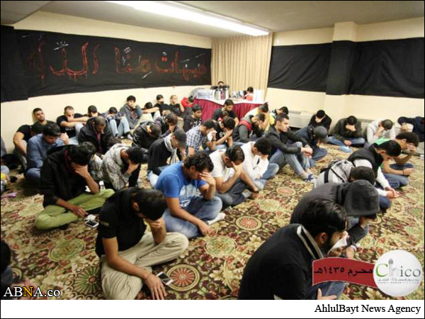 گزارش تصویری/ مجلس عزای امام حسین(ع) در شهر چیکو در ایالت کالیفرنیا