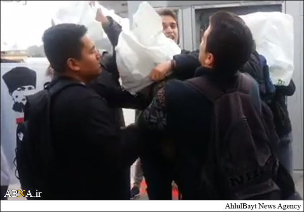 ضرب‌وشتم سه سرباز آمریکایی در استانبول + تصاویر