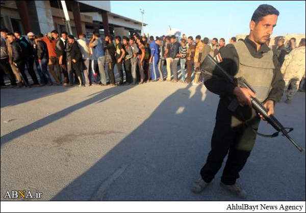 عکس خبری/ پیوستن جوانان اهل‌سنت عراق به ارتش برای مقابله با داعش