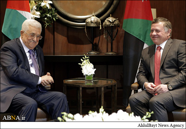 محمود عباس با ملک عبدالله دوم دیدار کرد + تصاویر
