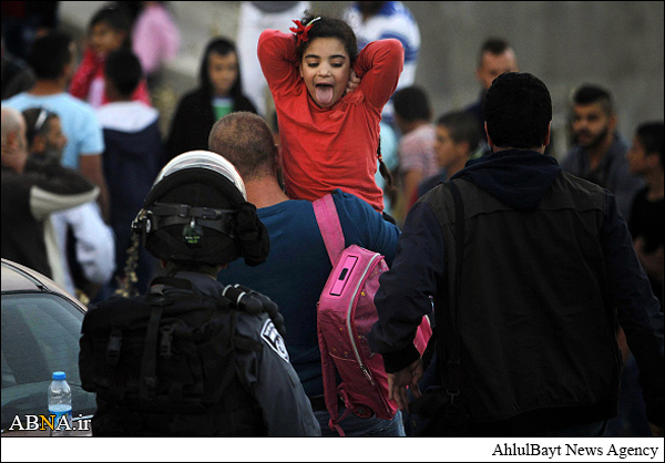  نظامیان صهیونیست ورودی شهرک العیسویه را بستند + تصاویر