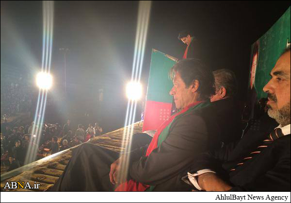 تجمع میلیونی مخالفان دولت پاکستان در اسلام آباد + تصاویر