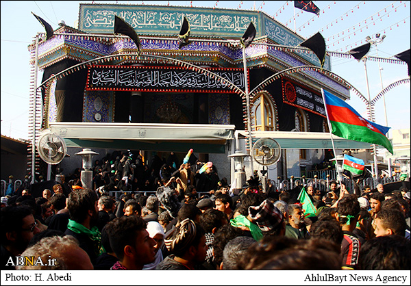 عکس خبری/ عزاداری روز اربعین در تل زینبیه(س)
