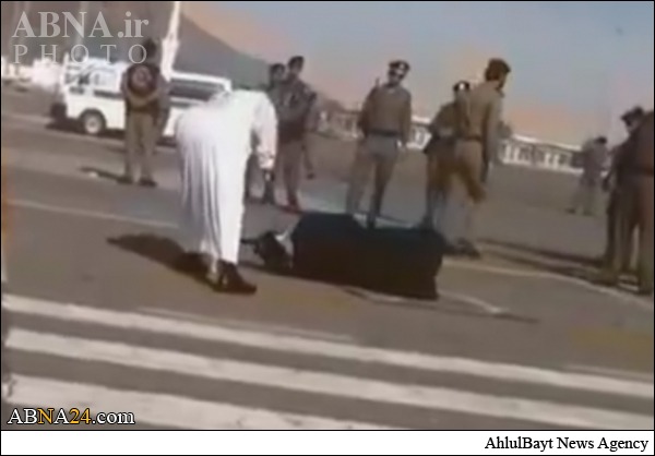 فیلم/ گردن زدن هولناک یک زن در عربستان