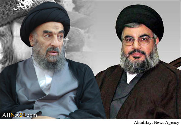 پیام تسلیت یکی از مراجع تقلید عراق به سیدحسن نصرالله