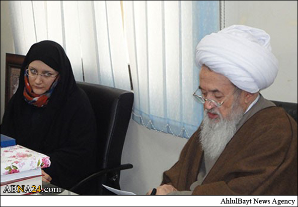 یک دختر تبعه روسیه با نام مبارک "فاطمه" شیعه شد + عکس