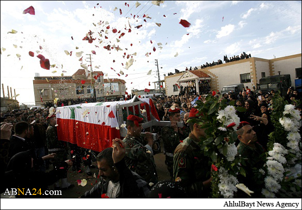 مراسم تشییع پیکر نظامیان ارتش لبنان برگزار شد + تصاویر