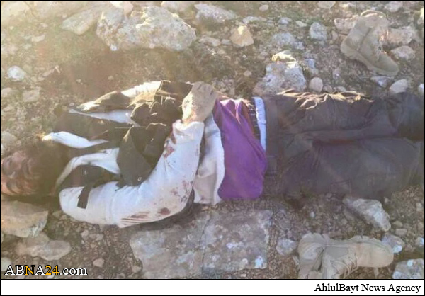 هلاکت ۵ تکفیری از جمله یک سرکرده داعش در بعلبک لبنان + تصاویر