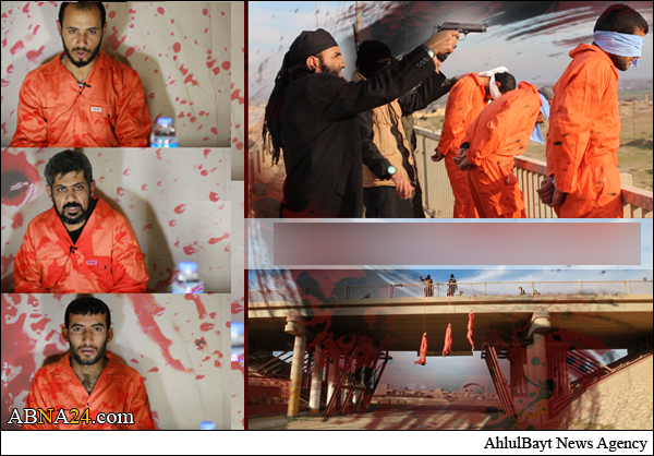 شهادت سه تن از نیروهای داوطلب مردمی به دست عناصر داعش + تصاویر