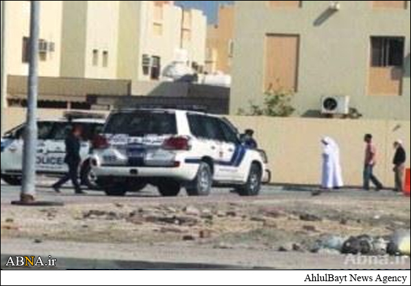 ممانعت ماموران آل خلیفه از اقامه نماز شهروندان بحرینی در مسجد "ابوذر" + تصاویر