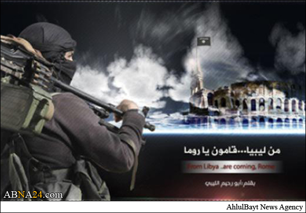 داعش مدعی شد درحال رسیدن به پایتخت ایتالیاست + عکس