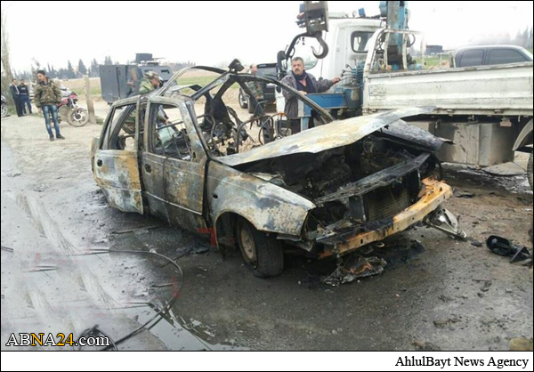 انفجار انتحاری در ورودی زینبیه دمشق/ شهید و زخمی شدن ٢٢ تن از جمله چند مدافع حرم + عکس